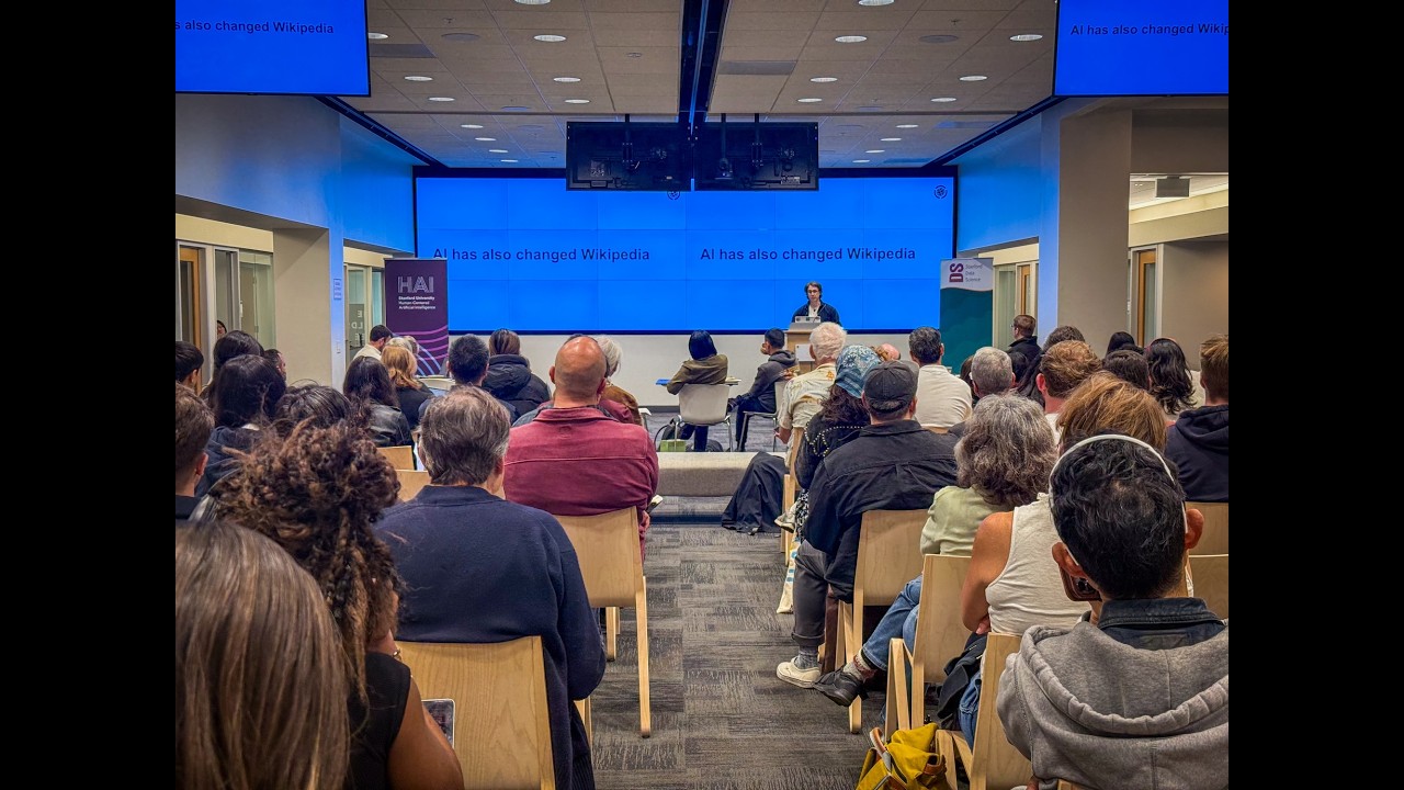 HAI Seminar: Wikipedia in the Age of AI and Bots