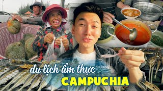 Campuchia Food Tour #1| Ngỡ ngàng đặc sản và cuộc sống miền quê Campuchia! by Khoai Lang Thang 3,642,321 views 4 months ago 34 minutes