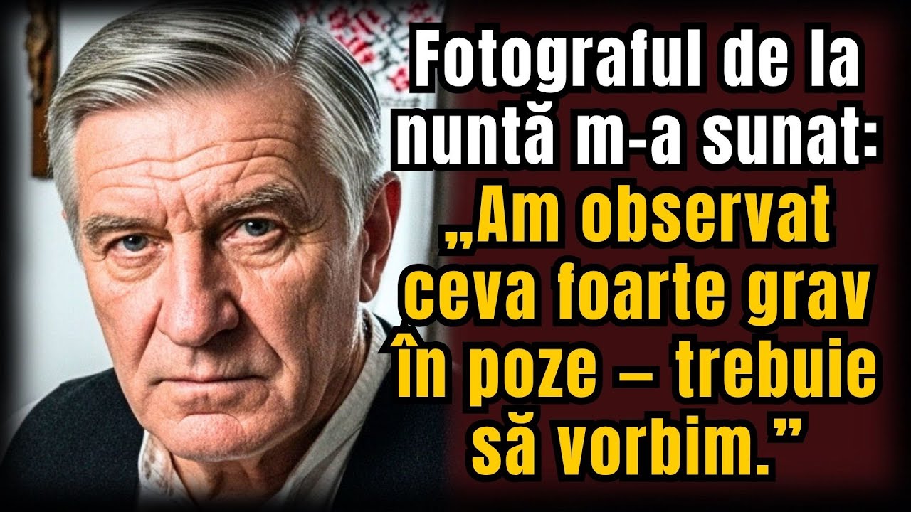 Fotograful de la nuntă m-a sunat: „Am observat ceva foarte grav în poze — trebuie să vorbim.”