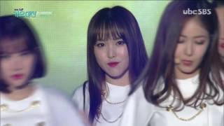 161226 - SBS Gayo Daejun 2016 - GFRIEND - Navillera + Rough