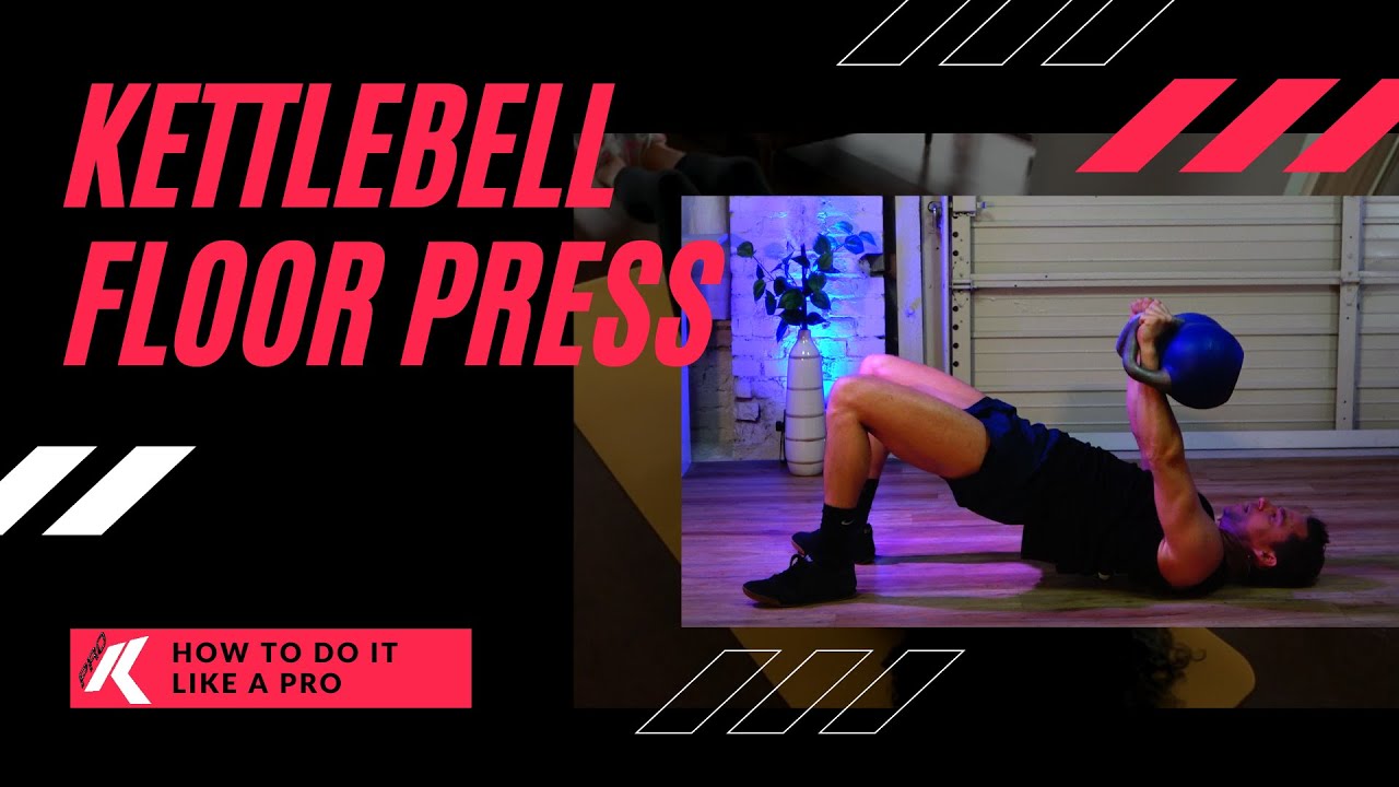 How to do a Kettlebell Floor Press YouTube