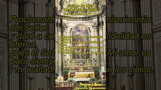 01 Salmo responsorial cantado de Hoy Tono Salmódico 5a del 19 de Marzo, 2026