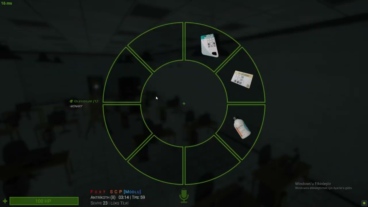 Gece'nin 2'sinde Modlu'daki En Kötü Ortam - Foxt SCP SL