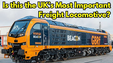 Class 99 - Is this the most important freight locomotive in the UK today? #Class99 #locomotive #fyp