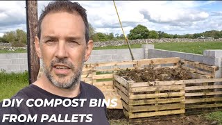 Easy DIY compost bins