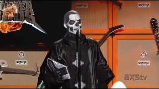 Papa Emeritus II of Ghost Introduces Danzig at the Golden Gods Awards chords