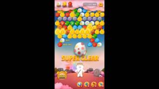 LINE バブル2　宝島　STAGE 1　クリア　LINE BUBBLE 2