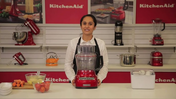 How to use the Dicing Kit for the 13 Cup KitchenAid Exact Slice Food  Processor (041) 