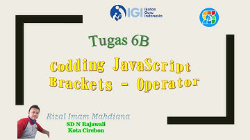 Tugas 6b Dasar Coodding Java Script - Operator