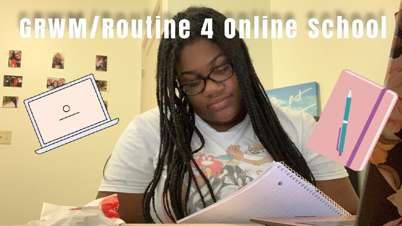Grwm Routine Paper GRWM:Morning Routine for School Online - YouTube