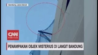 Penampakan Objek-Objek Misterius di Langit Bandung