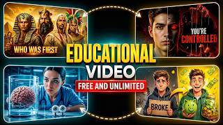 Make Long Educational Videos with AI (Full FREE Workflow 2026)