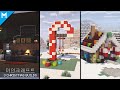 Minecraft Tutorial: 3 Easy Christmas Builds 🎄