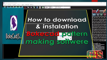 how to instalation bokecad, boke cad pattern softwere downlood & instole.mp4