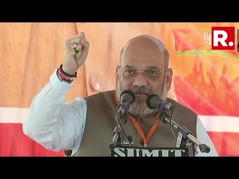 BJP President Amit Shah Addresses A Rally In Umariya, Madhya Pradesh | #StrikePakHard