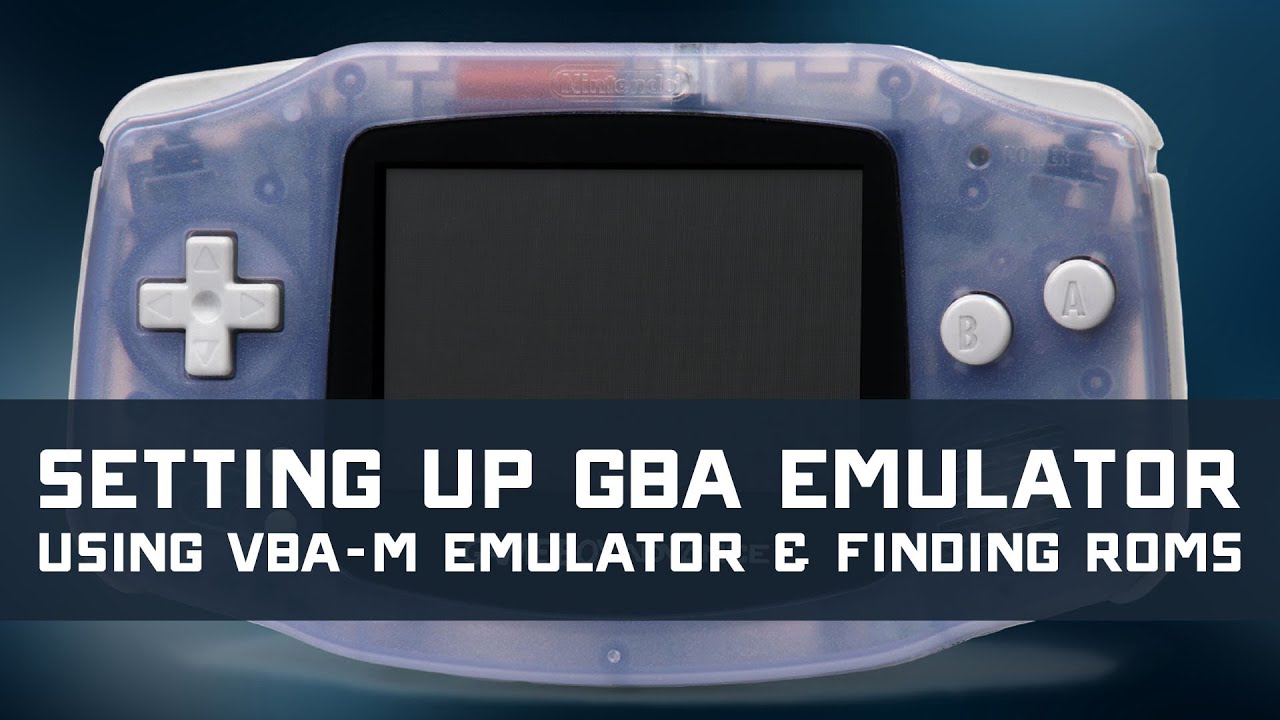 VBA-M Emulator for GBA on Windows