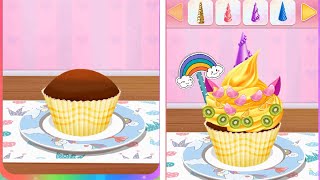 FUN SHORT VIDEO COOKING GAME UNICORN CUPCAKE MAKER #12 | ANDROID/IOS screenshot 2