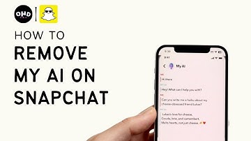 🤖 How To Remove My AI On Snapchat! (2023) | Disable Your AI Assistant 📲