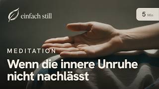 Wenn die innere Unruhe nicht nachlässt