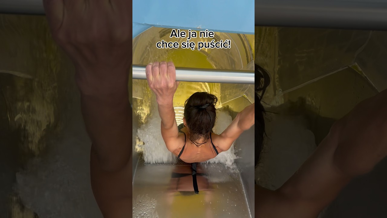 Nie jest łatwo puścić się 6 metrów w dół 😎 