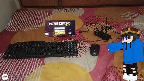 How to connect keyboard mouse in mobile 📲