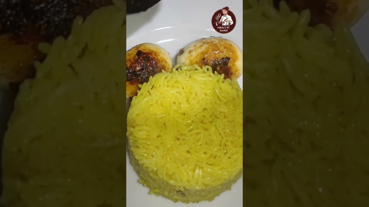 රසට කහ බත් ටිකක් කමුද ? 👌😍 #mealsbyrandi #yellowrice #srilanka