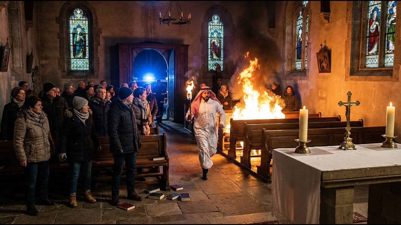 Saudi Prince Set Church on Fire But the Next Day It Was Miraculously Untouched