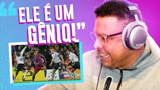 RONALDO REAGE AOS MELHOR DRIBLES DO BRUXO! | Cortes RonaldoTV