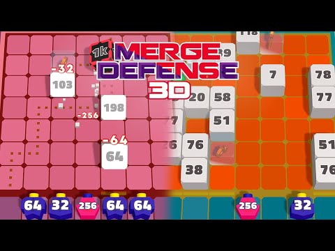 Merge Defense 3D Gameplay Android