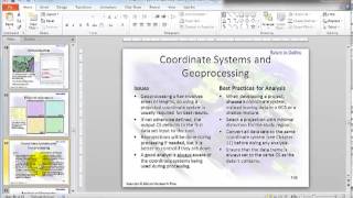 Lecture Chapter 7 | a GIS Video Lecture by Gregory Lund