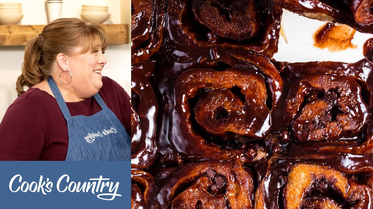 How to Make Incredible Triple-Chocolate Sticky Buns | America