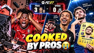 IShowSpeed Challenged Pro Footballers on FIFA… It Ended Badly
