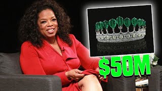 THE 8 MOST EXPENSIVE PIECES OF JEWELRY IN OPRAH WINFREY'S COLLECTION!