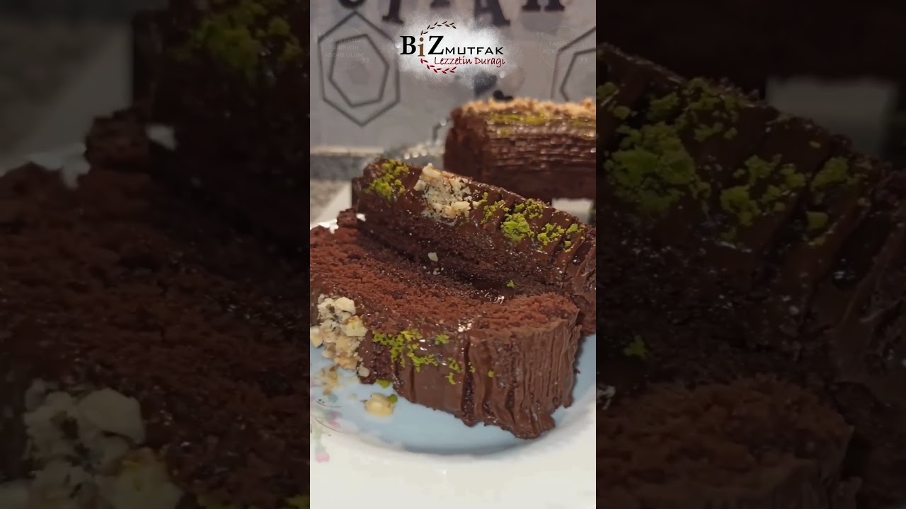 BİZ'de Nefis Aşk Dolu Çikolatalı Rulo Pasta Tarifi | Canan Ören #pastatarifleri  #tatlıtarifleri