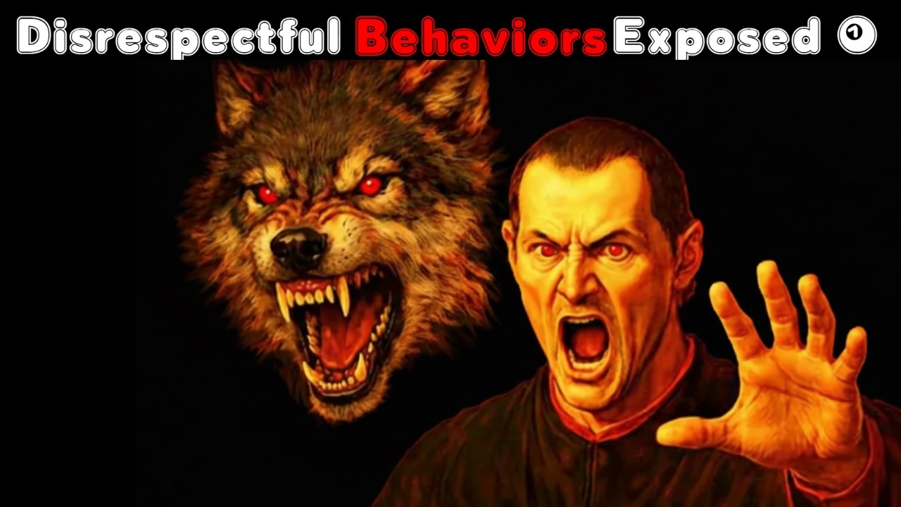 Never Tolerate These 7 Disrespectful Behaviors | Dark Psychology of Self-Respect