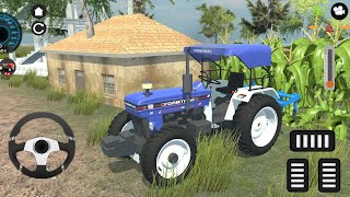 Farmtrac Real Indian Tractor Simulator 2 | Tractor Driving Simulator Gameplay screenshot 4