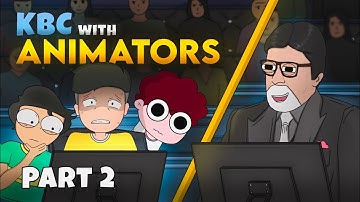 KBC with Indian Animators | PART 2 | @RGBucketList @NOTYOURTYPE @Hardtoonz22