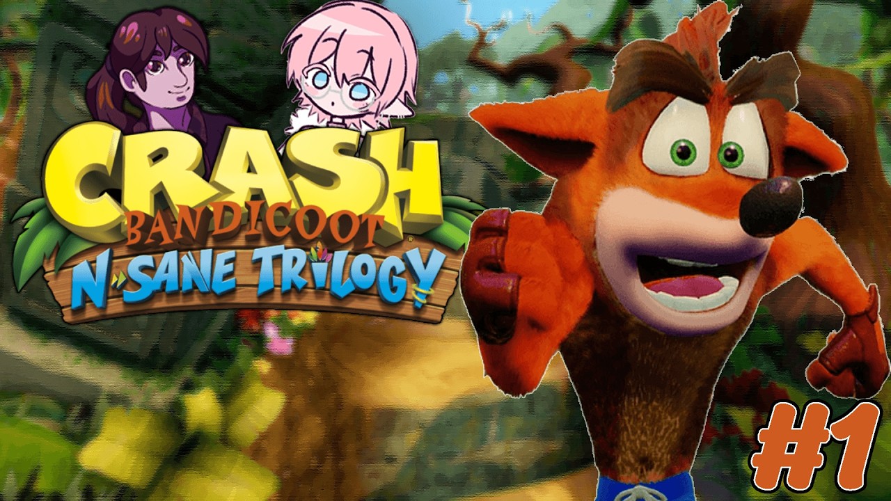 SHILOH HIT THE WOAH! | Crash Bandicoot N-Sane Trilogy Ep.1 (LOAD GAME)