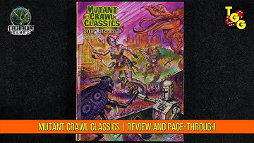 Mutant Crawl Classics RPG | Review and Page-Through