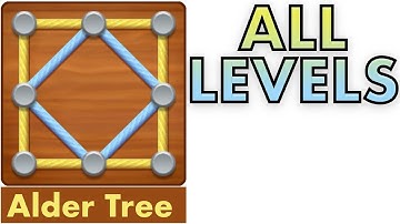 Line Puzzle: String Art | Alder Tree | ALL LEVELS | Walkthrough
