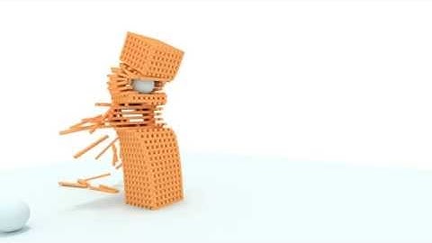 Tower Fall - Blender Physics