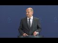 Bundeskanzler Olaf Scholz zur Energiesituation in Deutschland