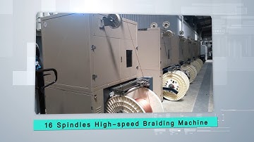 16 Spindles High speed Braiding Machine