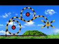 【踏切】風圧に弱い折り畳み式の踏切 / Train & Railroad Crossing - Foldable Crossing -