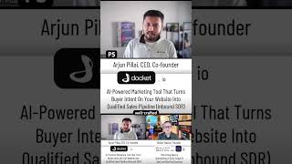 P5, Arjun Pillai, AI Startup CEO, Docket.io