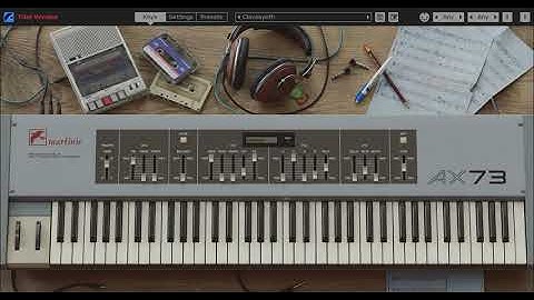 AX73 VST 1980s vintage synthesizer (Martinic) - Preview of 32 sound patches