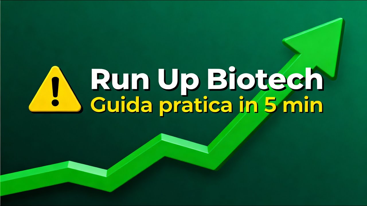 Strategia di Trading Run-UP  Biotech