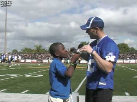 2010 Pro Bowl: Student Reporter Damon Weaver Interview with David Akers