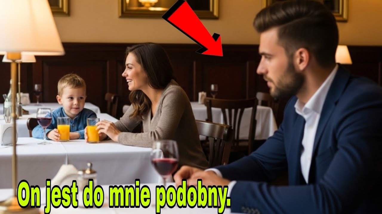 Na randce w ciemno milioner zobaczył swoją byłą narzeczoną z chłopcem, który był do niego podobny!