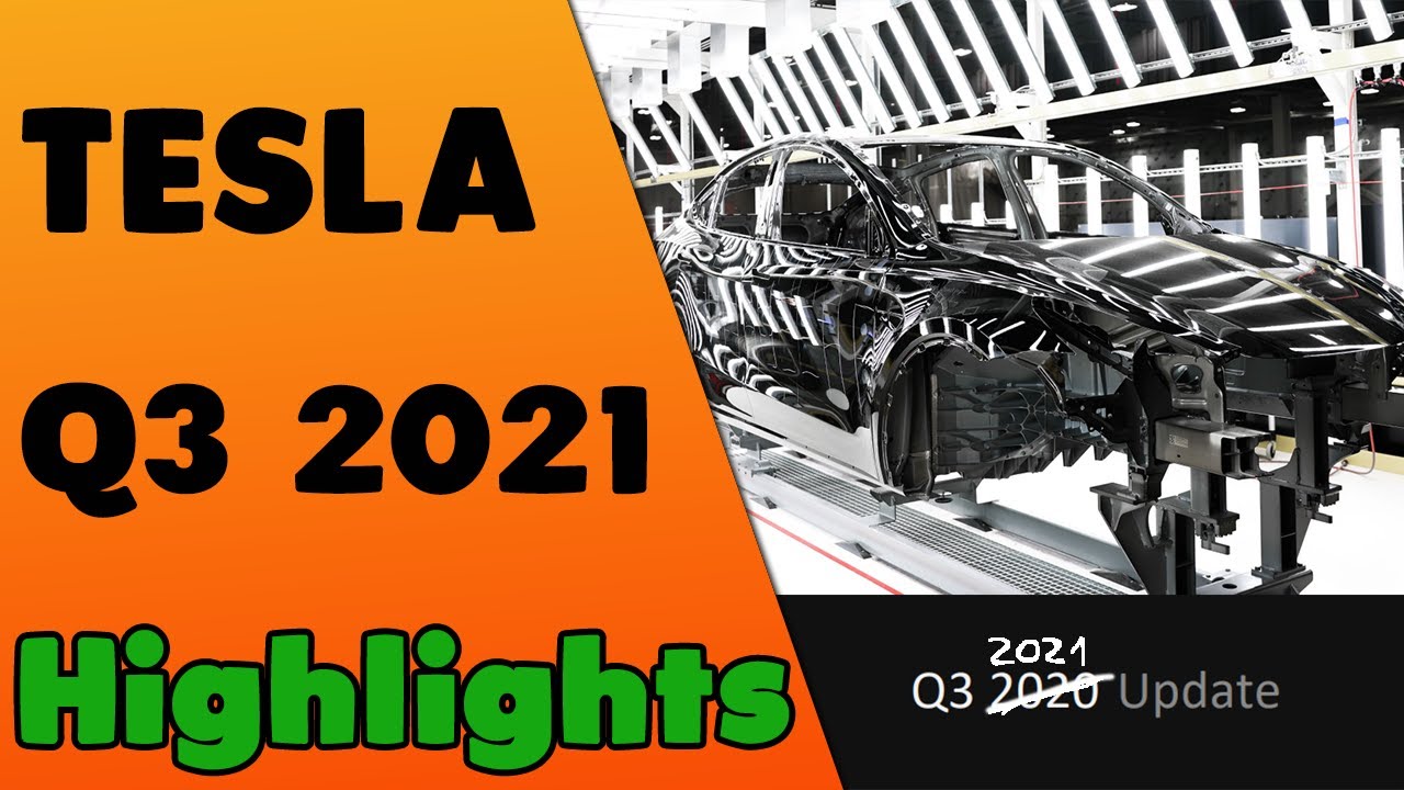 Tesla Q3 Zahlen